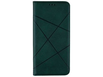 Чехол-книжка Business Leather для Samsung Galaxy A72 Eur Ver Цвет Зелёный