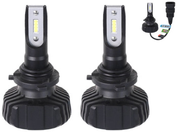 Лампы PULSO S1 PLUS/HB4 9006 LED-чипы CSP, 9-32v, 2х20w, 4500Lm, 6500K