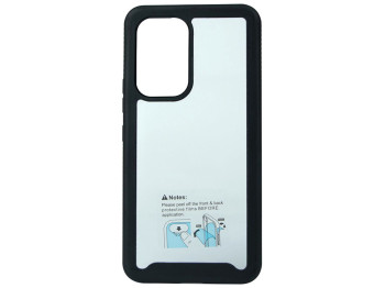 Чехол Shockproof Black Frame+ Transparent Back для Samsung A53 4G/5G Цвет 18, Black