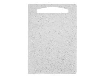 Доска разделочная Granite, пластик, 34,5×23см, светло-серая