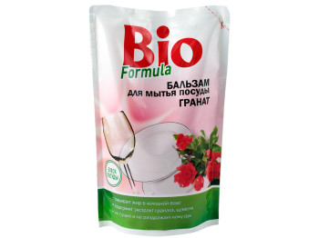 Бальзам для миття посуду BIO Formula "Гранат" дойпак 500мл