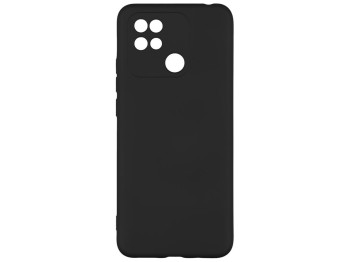 Чохол Full Case TPU+Silicone Touch No Logo для Xiaomi Redmi 10C 4G Колір 18, Чорний