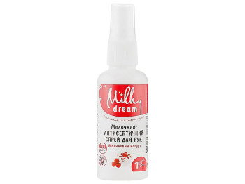 Спрей для рук антисептичний Milky Dream Малиновий йогурт 50мл