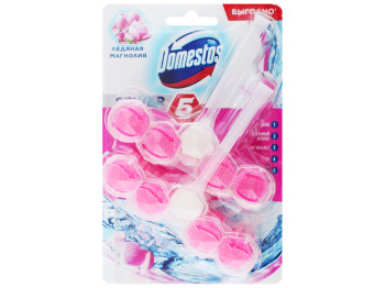 Блок для очистки унитаза Domestos Power 5 Ледяная магнолия 2х55г