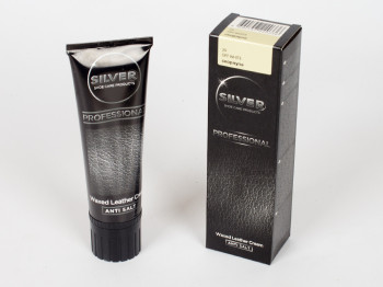 Крем-краска для обуви в тюбике Silver PRO (цвет скорлупа) 75мл