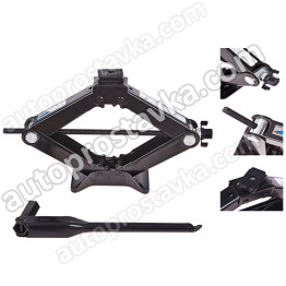 Домкрат ромб 2 т  ST-113/резин.упор (ST-113). Высота подъема 390 мм.