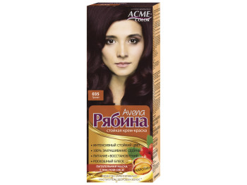 Крем-фарба Acme-color "Горобина Avena" Гранат тон 035