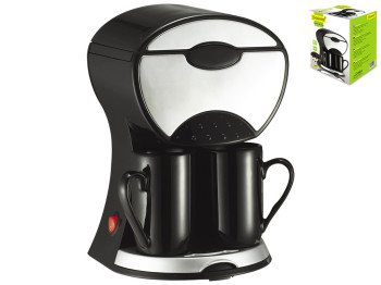 Кавоварка Maestro, синхрон. приготування на дві термочашки, багатораз. фільтр, індикатор жив., 600Вт