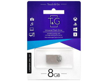 USB флеш-накопитель T&G 8gb Metal 110, Стальной