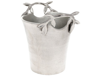 Емкость для охлаждения вина, 25см, цвет – серебро