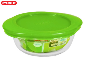 Деко термоскло Pyrex "Cook&Store" круглий з кришкою 15см 0,35л 20053