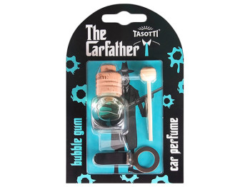 Ароматизатор на обдув Tasotti Carfahter Wood Bubble Gum, блистер, 7мл