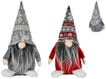 Фигура новогодняя Gnome, 20см (цена за 1шт)