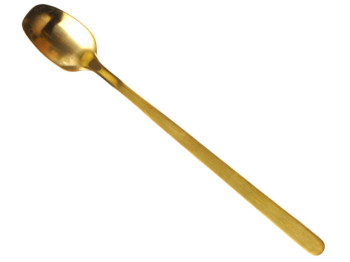 Ложка чайная Music, 12,5х1,5см (цвет золотой)