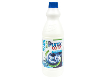 Відбілювач рідкий хлорний Purox Ultra "Regular" для білих тканин 1л