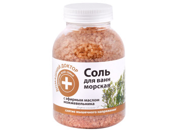Сіль для ванн "Домашній доктор" з екстрактом ялівцю 1000г