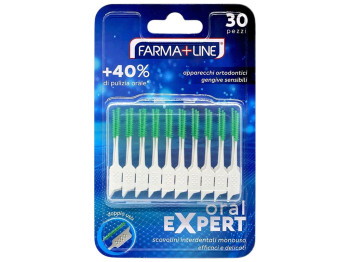 Межзубные щётки Farma Line Oral Expert, 2в1, 30шт