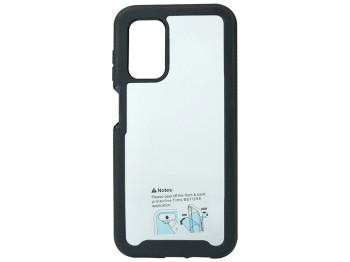 Чехол Shockproof Black Frame+ Transparent Back для Samsung A13 4G Цвет 18, Black