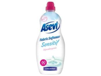 Кондиционер для белья Asevi sensitive, концентрат, гипоаллергенный, 60 стирок, 1500 мл