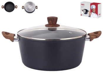 Каструля класична Bravo Chef, 20см, 2,55л, з кришкою