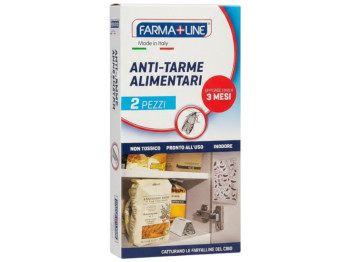 Пастка клейова Farma Line Anti-Tarme Alimentari, для контролю харчової молі, без запаху, 2шт