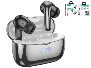 Bluetooth стерео гарнітура Hoco EQ16 ANC + ENC, чорний