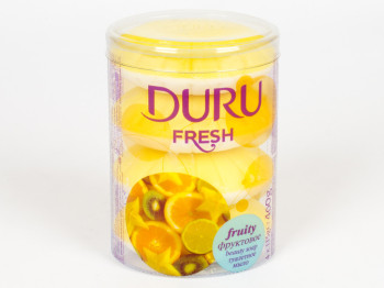 Мило Duru "Fresh - фруктова свіжість" 115г. (Ціна за набір 4 шматки) S-60K