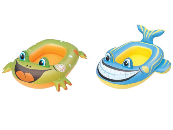 Надувная лодка Рыбка и Лягушка Bestway 34085