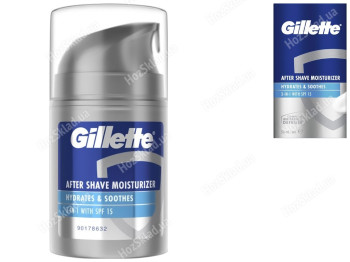 Лосьон после бритья Gillette Hydrates & Soothes, 50мл