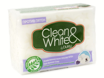 Мило господарське Duru "Clean & White" проти плям 125г