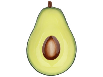 Тарілка керамічна Avocado, 18х12х2,8см