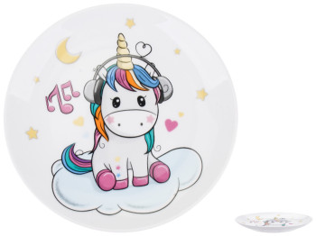 Тарілка обідня Limited Edition Unicorn, 18см