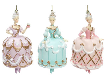 Декоративная подвесная фигурка Принцессы - Пирожные, 3 дизайна, 13см (цена за 1шт)