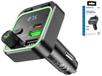 Модулятор Borofone BC53 Highway PD20W+QC3.018W Total 38W Цвет Черный