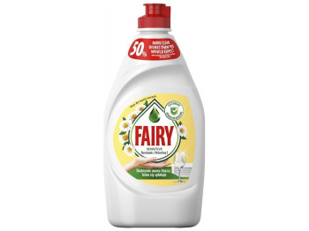 Засіб для миття посуду Fairy Ніжні руки, Ромашка і Вітамін Е, 450мл