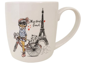 Чашка Limited Edition Miss Paris D, 280мл, 6900065763497