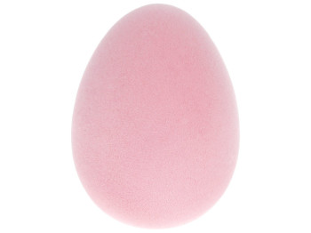 Декор Великоднє Яйце, 15см, колір - рожевий