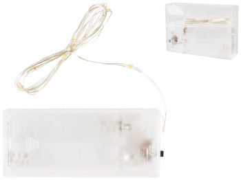 Гирлянда светодиодная Паутинка 1м 10led (2AA)