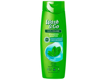 Шампунь Wash and Go с ментолом, для мужчин и всех типов волос, 360 мл