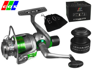 Катушка EOS "lexsan spin 20RD" 3+1bb металлическая шпуля с дополнительной пластиковой шпулей