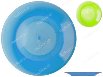 Тарелка пластиковая круглая D21см ОлексПласт 70467