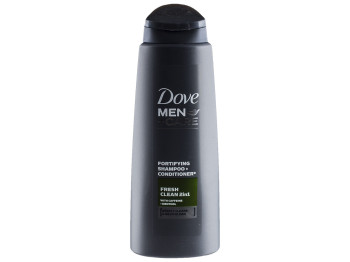 Шампунь для чоловіків Dove men+care "Свіжість ментолу" для всіх типів волосся 400мл