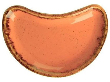 Соусник Porland Orange, фарфор, 11см, цвет оранжевый