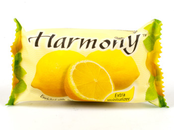 Мыло туалетное твердое "Harmony" Лимон - увлажняющее 150гр Индонезия