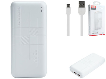 Power Bank XO PR188 QC22.5W/PD20W 20000 mAh, Белый