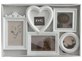 Фоторамка Evg Inno White Collage 5, 6900069923583