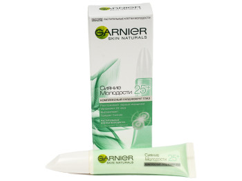 Крем для кожи вокруг глаз Garnier Skin Naturals "Сияние молодости" 25+ 15мл