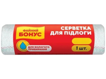 Салфетка для пола Бонус, 50х60см, 1шт