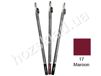 Карандаш с точилкой Jovial Luxe ML-190 №17 темно-бордовый