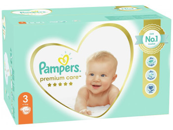 Подгузники Pampers Premium Care Midi размер 3 (6-10кг) 120шт